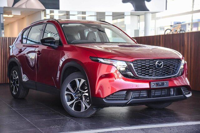 New Mazda CX-5 KM0HA0 G25 SKYACTIV-Drive i-ACTIV AWD Touring Osborne Park, 2026 Mazda CX-5 KM0HA0 G25 SKYACTIV-Drive i-ACTIV AWD Touring Soul Red Crystal 6 Speed