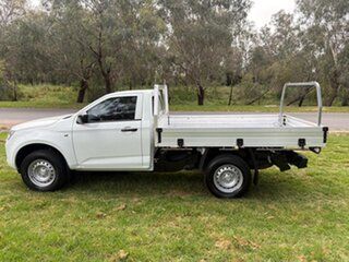 2021 Isuzu D-MAX RG MY21 SX 4x2 High Ride White 6 Speed Sports Automatic Cab Chassis.