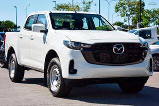 2025 Mazda BT-50 TFR41J XS 4x2 Ice White 8 Speed Sports Automatic Utility.