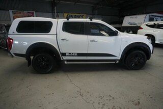 2018 Nissan Navara D23 S3 ST Black Edition White 7 Speed Sports Automatic Utility.