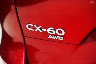 2025 Mazda CX-60 KH0HB P50e Skyactiv-Drive i-ACTIV AWD Pure Soul Red Crystal 8 Speed