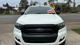 2015 Ford Ranger PX XL 3.2 Plus (4x4) White 6 Speed Automatic Double Cab Pick Up.