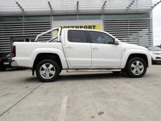 2018 Volkswagen Amarok 2H MY18 TDI550 4MOTION Perm Highline White 8 Speed Automatic Utility