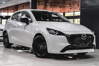 2026 Mazda 2 DJ2HAA G15 SKYACTIV-Drive Evolve White 6 Speed Sports Automatic Hatchback.
