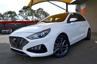 2023 Hyundai i30 PD.V4 MY23 Elite White 6 Speed Sports Automatic Hatchback