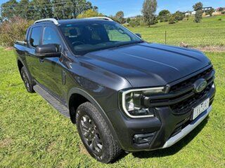 2023 Ford Ranger PY 2024.00MY Wildtrak Grey 10 Speed Sports Automatic Dual Cab