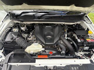 2021 Isuzu D-MAX RG MY21 SX 4x2 High Ride White 6 Speed Sports Automatic Cab Chassis.