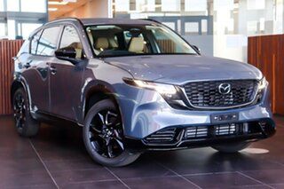 2026 Mazda CX-5 KM0HA0 G25 SKYACTIV-Drive i-ACTIV AWD GT SP Polymetal Grey 6 Speed Sports Automatic.