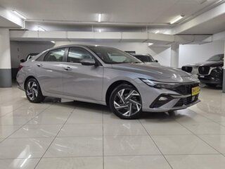 2024 Hyundai i30 CN7.V2 MY25 Elite Grey 1 Speed Constant Variable Sedan.