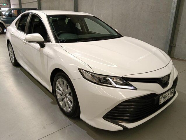 Used Toyota Camry ASV70R Ascent Maryville, 2019 Toyota Camry ASV70R Ascent White 6 Speed Sports Automatic Sedan