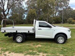 2021 Isuzu D-MAX RG MY21 SX 4x2 High Ride White 6 Speed Sports Automatic Cab Chassis
