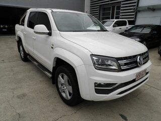 2018 Volkswagen Amarok 2H MY18 TDI550 4MOTION Perm Highline White 8 Speed Automatic Utility