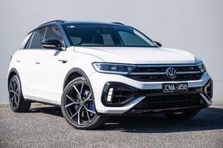 2023 Volkswagen T-ROC D11 MY23 R DSG 4MOTION White 7 Speed Sports Automatic Dual Clutch Wagon.