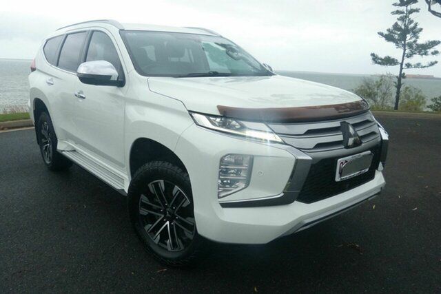 Used Mitsubishi Pajero Sport QF MY22 Exceed Gladstone, 2021 Mitsubishi Pajero Sport QF MY22 Exceed White 8 Speed Sports Automatic Wagon