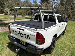 2021 Toyota Hilux GUN126R SR Double Cab White 6 Speed Sports Automatic Utility