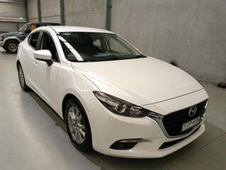 2018 Mazda 3 BN5278 Maxx SKYACTIV-Drive Sport White 6 Speed Sports Automatic Sedan.