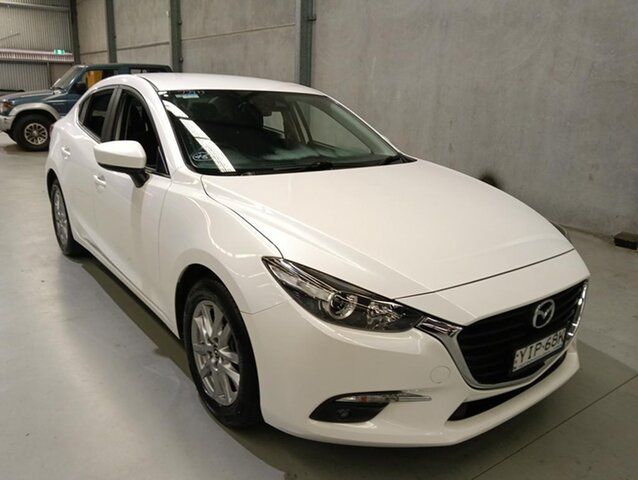 Used Mazda 3 BN5278 Maxx SKYACTIV-Drive Sport Maryville, 2018 Mazda 3 BN5278 Maxx SKYACTIV-Drive Sport White 6 Speed Sports Automatic Sedan