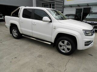 2018 Volkswagen Amarok 2H MY18 TDI550 4MOTION Perm Highline White 8 Speed Automatic Utility