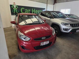 2019 Hyundai Accent RB6 MY19 Sport Metallic Red 6 Speed Automatic Hatchback