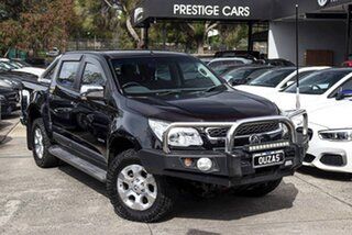 2013 Holden Colorado RG MY13 LTZ Crew Cab Black 6 Speed Sports Automatic Utility