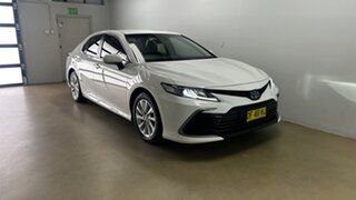 2022 Toyota Camry Axhv70R Ascent (Hybrid) White Continuous Variable Sedan.
