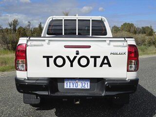 2024 Toyota Hilux GUN126R SR Double Cab White 6 Speed Sports Automatic Utility