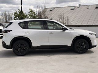 2026 Mazda CX-5 KM0HA0 G25 SKYACTIV-Drive i-ACTIV AWD Akera Rhodium White 6 Speed Sports Automatic