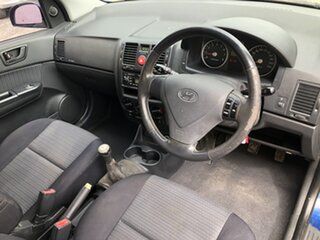 2006 Hyundai Getz TB MY06 Blue 5 Speed Manual Hatchback