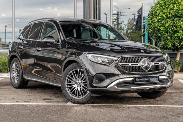 Used Mercedes-Benz GLC-Class X254 805+055MY GLC200 9G-TRONIC 4MATIC Wishart, 2025 Mercedes-Benz GLC-Class X254 805+055MY GLC200 9G-TRONIC 4MATIC Black 9 Speed Sports Automatic
