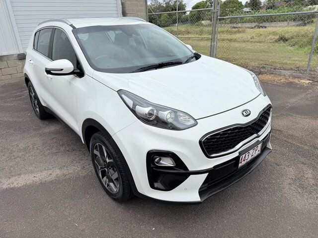 Used Kia Sportage SI Premium (FWD) Slacks Creek, 2019 Kia Sportage QL MY19 4D SI Premium (FWD) White 6 Speed Automatic Wagon
