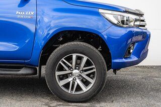 2018 Toyota Hilux GUN126R SR5 Double Cab Blue 6 Speed Sports Automatic Utility