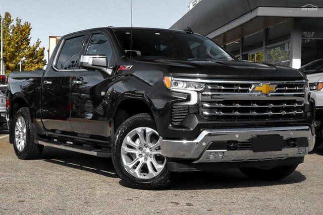 New Chevrolet Silverado T1 MY26 1500 LTZ Premium Pickup Crew Cab W/Tech Pack Aspley, 2026 Chevrolet Silverado T1 MY26 1500 LTZ Premium Pickup Crew Cab W/Tech Pack Black 10 Speed