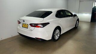 2022 Toyota Camry Axhv70R Ascent (Hybrid) White Continuous Variable Sedan.