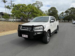 2017 Toyota Hilux GUN126R SR5 Double Cab White 6 Speed Sports Automatic Utility
