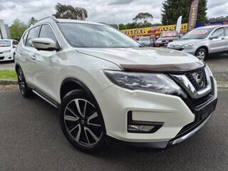 2019 Nissan X-Trail T32 Series II Ti X-tronic 4WD Crystal White Pearl 7 Speed Constant Variable.