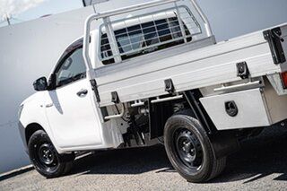 2022 Toyota Hilux TGN121R Workmate 4x2 White 6 Speed Sports Automatic Cab Chassis
