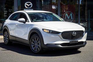 2026 Mazda CX-30 DM2W7A G20 SKYACTIV-Drive Pure Snowflake White Pearl 6 Speed Sports Automatic Wagon.