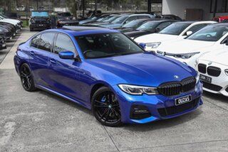 2021 BMW 3 Series G20 330i Steptronic M Sport Blue 8 Speed Sports Automatic Sedan