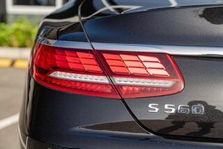 2018 Mercedes-Benz S-Class C217 809MY S560 9G-Tronic Black 9 Speed Sports Automatic Coupe