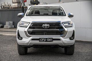 2022 Toyota Hilux GUN126R SR5 Double Cab White 6 Speed Sports Automatic Utility