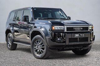 2025 Toyota Landcruiser Prado GDJ251R GX Black 8 Speed Sports Automatic Wagon.