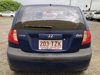 2006 Hyundai Getz TB MY06 Blue 5 Speed Manual Hatchback