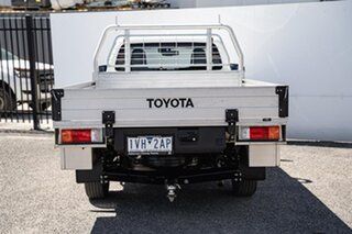 2022 Toyota Hilux TGN121R Workmate 4x2 White 6 Speed Sports Automatic Cab Chassis