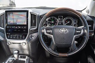 2018 Toyota Landcruiser VDJ200R Sahara White 6 Speed Sports Automatic Wagon