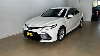 2022 Toyota Camry Axhv70R Ascent (Hybrid) White Continuous Variable Sedan
