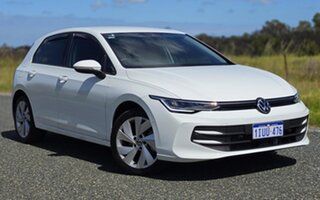 2025 Volkswagen Golf 8.5 MY26 110TSI Life White 8 Speed Sports Automatic Hatchback.