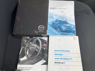 2017 Mazda BT-50 UR0YG1 XT 4x2 Hi-Rider White 6 Speed Manual Cab Chassis