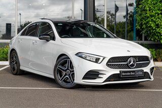 2022 Mercedes-Benz A-Class V177 802+052MY A250 DCT 4MATIC White 7 Speed Sports Automatic Dual Clutch.