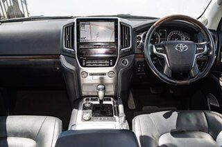 2018 Toyota Landcruiser VDJ200R Sahara White 6 Speed Sports Automatic Wagon