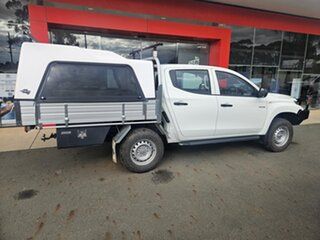 2020 Mitsubishi Triton MR MY20 GLX Double Cab ADAS White 6 Speed Sports Automatic Cab Chassis
